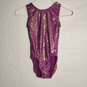 GIRL'S GK ELITE SPORTSWEAR GYMNASTICS XS LEOTARD